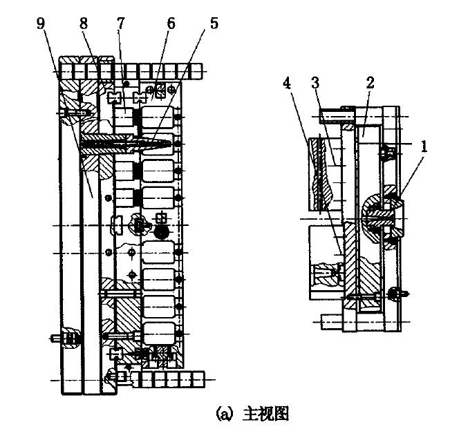 用于注吹成型塑料包装瓶的模具结构设计 用于注吹成型塑料包装瓶的模具结构设计