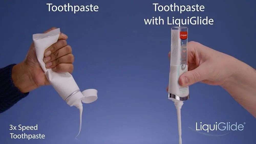 再也不用「挤牙膏」，高露洁换上的「润滑剂」包装，让牙膏从此一滴不剩